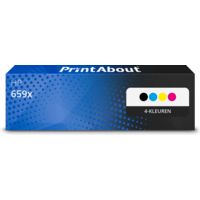 Huismerk HP 659x (W2010/11/12/13X) Toner 4-kleuren Multipack Hoge capaciteit