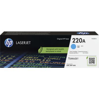 HP 220A (W2201A) Toner Cyaan