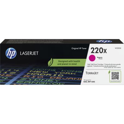 HP 220X (W2203X) Toner Magenta Hoge capaciteit