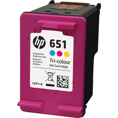 HP 651 (C2P11AE) Inktcartridge 3-kleuren