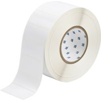 Brady THT-17-423-3 Étiquette polyester brillant blanc (50,8 x 25,4 mm)