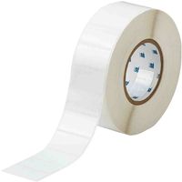 Brady THT-17-483-3 Étiquette polyester brillant blanc (50,8 x 25,4 mm)