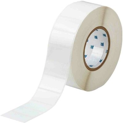 Brady THT-17-483-3 Étiquette polyester brillant blanc (50,8 x 25,4 mm)