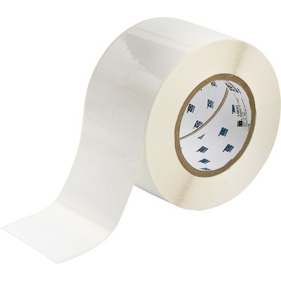 Brady THT-19-483-1 Etiket Glossy Polyester Wit (76,2  x 50,8 mm)