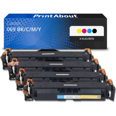 Huismerk Canon 069 BK/C/M/Y Toner 4-kleuren Multipack