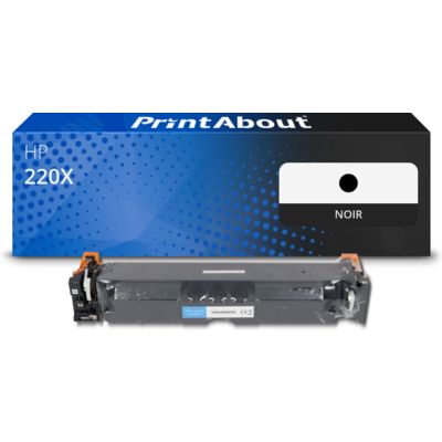 Toner compatible HP 220X (W2200X) - Noir - Grande capacité