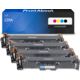Toner compatible HP 220A (W2200/01/02/03A) - 4 couleurs - Multipack
