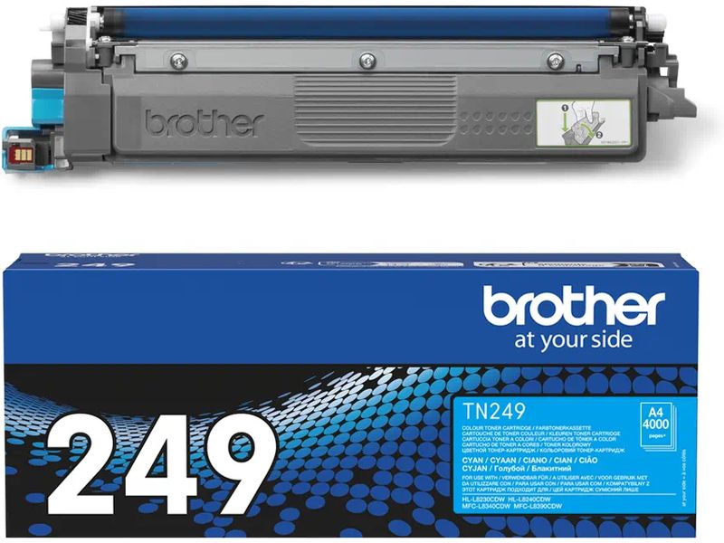 Brother Tn-249C tonercartridge 1 stuk(s) Origineel Cyaan