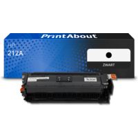 Huismerk HP 212A (W2120A) Toner Zwart