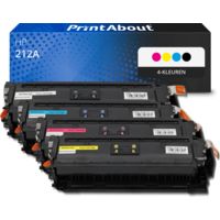 Huismerk HP 212A (W2120/21/22/23A) Toner 4-kleuren Multipack