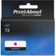 Huismerk HP 72 (C9372A) Inktcartridge Magenta