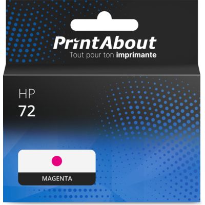 Cartouche compatible HP 72 (C9372A) - Magenta