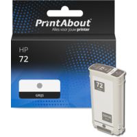 Huismerk HP 72 (C9374A) Inktcartridge Grijs