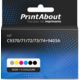Cartouche compatible HP C9370/71/72/73/74+9403A - Noir + 5 couleurs - Multipack
