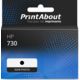 Cartouche compatible HP 730 (P2V73A) - Noir photo - Grande capacité