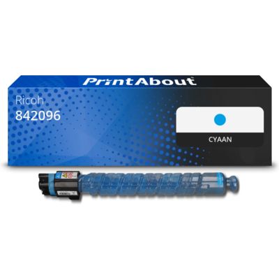 Huismerk Ricoh 842096 (MP C406) Toner Cyaan