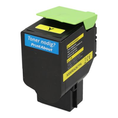 Toner compatible Xerox 006R04367 - Jaune - Grande capacité