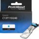 Cartouche compatible Epson C13T11D240 - Cyan - Grande capacité