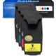 Toner compatible Lexmark C2320K/C/M/Y0 - 4 couleurs - Multipack