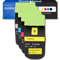 Toner compatible Xerox 006R04356/57/58/59 - 4 couleurs - Multipack