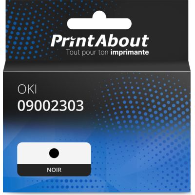 Produit compatible OKI 09002303 - Noir