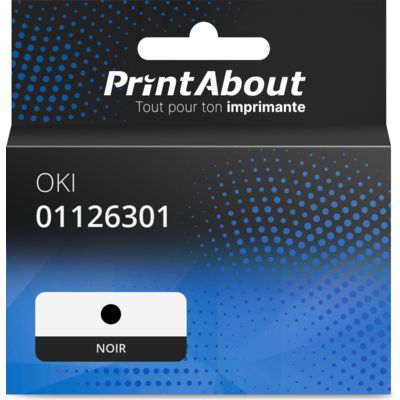 Produit compatible OKI 01126301 - Noir