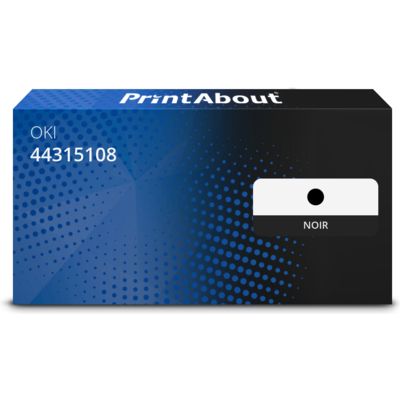 Tambour compatible OKI 44315108 - Noir