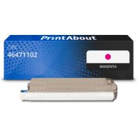 Huismerk OKI 46471102 Toner Magenta