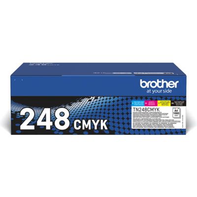Brother TN-248VAL CMYK Toner 4-kleuren Multipack
