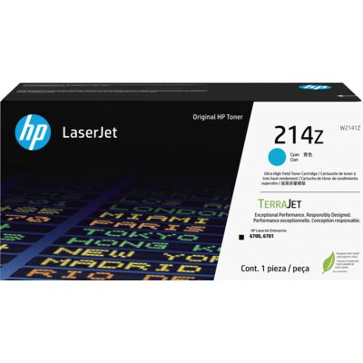 HP 214Z (W2141Z) - Cyan - Toner - Très grande capacité