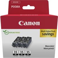 Canon PGI-35 triple pack Inktcartridge Zwart Multipack
