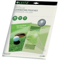 Leitz A4 (ILAM 74790000) - 2 x 80 microns (25 pièces) - Pochette à plastifier