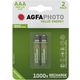 Agfaphoto Oplaadbare Micro AAA 2 stuks Batterij