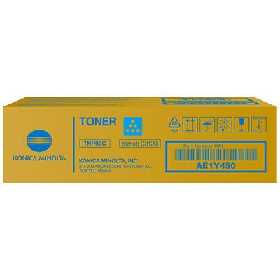 Konica Minolta TNP-92C (AE1Y450) Toner Cyaan