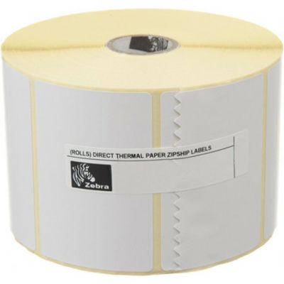Zebra 880239-076D (Z-Select 2000D) Etiket Zwart op wit (102 mm x 76 mm) 12 rollen