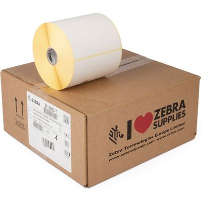 Zebra 3010066-T (Z-Perform 1000D) Etiket Zwart op wit (158,8 mm x 101,6) 4 rollen