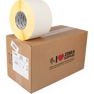 Zebra 76060 (Z-Select 2000T) - (102 mm x 152 mm) 4 rouleaux - Noir sur blanc - Étiquette