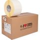Zebra 3006325 (Z-Select 2000T) Etiket Zwart op wit (102 mm x 38 mm) 4 rollen
