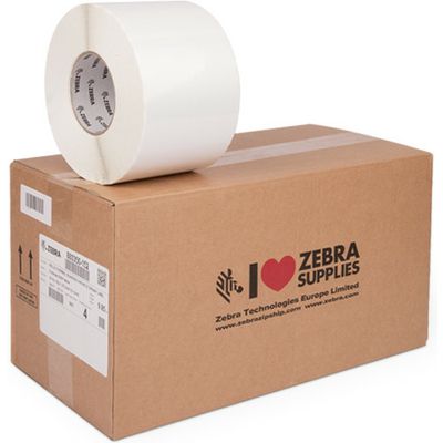 Zebra 880350-152 (Z-Ultimate 3000T) - (102 mm x 152 mm) 4 rouleaux - Noir sur blanc - Étiquette