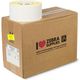 Zebra 880018-127 Etiket Zwart op wit (76 mm x 127 mm) 6 rollen
