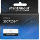 Huismerk Zebra 3007208-T (Z-Select 2000D 3007208-T) Etiket Zwart op wit (31 mm x 22 mm) 12 rollen