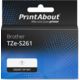 Huismerk Brother TZe-S261 Tape Zwart op wit (36 mm)