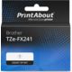 Huismerk Brother TZe-FX241 Tape Zwart op wit (18 mm)