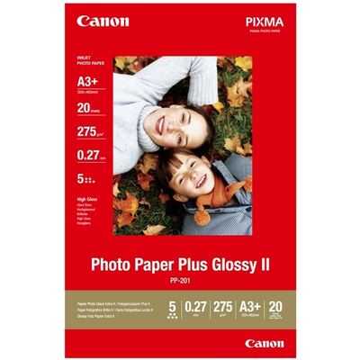 Canon PP-201 Photo Paper Plus Glossy II 275 gram A3+ (20 vel) Fotopapier