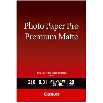 Canon PM-101 Premium Matte Paper A3+ (20 vellen) Fotopapier