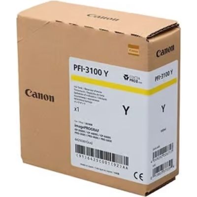 Canon PFI-3100Y - Jaune - Cartouche d'encre