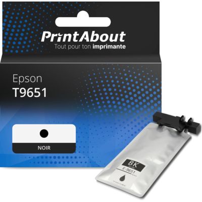 Cartouche compatible Epson T9651 - Noir