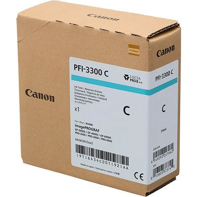 Canon PFI-3300C Inktcartridge Cyaan