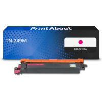 PrintAbout Huismerk vervangt Brother TN-249M Toner Magenta
