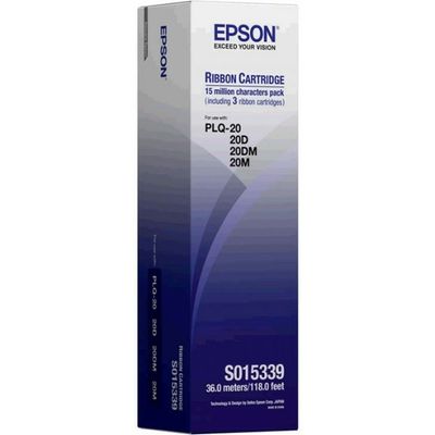 Epson S015339 Ribbon Zwart